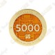 Geocoin + Traveler "Milestone" - 5000 Finds