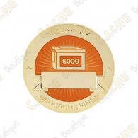 Geocoin "Milestone" - 6000 Finds