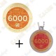 Geocoin + Traveler "Milestone" - 6000 Finds