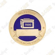 Geocoin "Milestone" - 7000 Finds