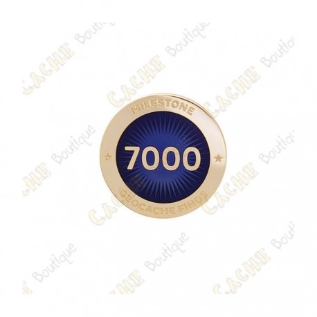 Pin's "Milestone" - 7000 Finds