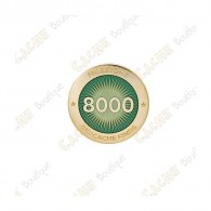 Pin's "Milestone" - 8000 Finds