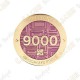 Geocoin + Travel Tag "Milestone" - 9000 Finds