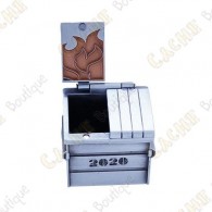 Geocoin "2020 Dumpster Fire" 3D