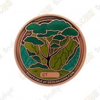 Géocoin "CITO" 2021 - Bronze -  Geocoin + Traveler