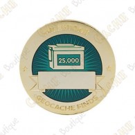 Geocoin "Milestone" - 25 000 Finds