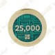 Geocoin + Travel Tag "Milestone" - 25 000 Finds