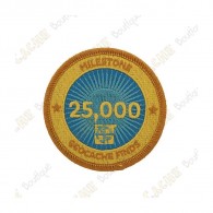 Parche  "Milestone" - 25 000 Finds