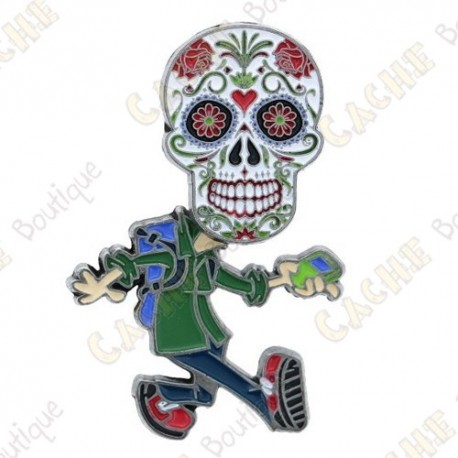 Geocoin "Day of the Dead Geocachers"