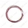 Câble d'acier à visser - Lot de 5, Marron