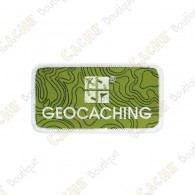 Groundspeak logo patch - Green, Small