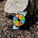 Geocoin "Wheel of Challenges"