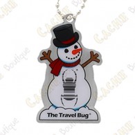 Travel Bug "Snowman" - OFFERT dès 25€ d'achat, hors port, chèques cadeaux et abonnement Premium