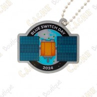 Travel tag "2024 Blue Switch Day"