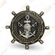 Geocoin "Pirate" Ship Wheel - 2026