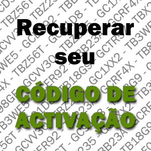 Recuperar seu Codigo de Activaçao